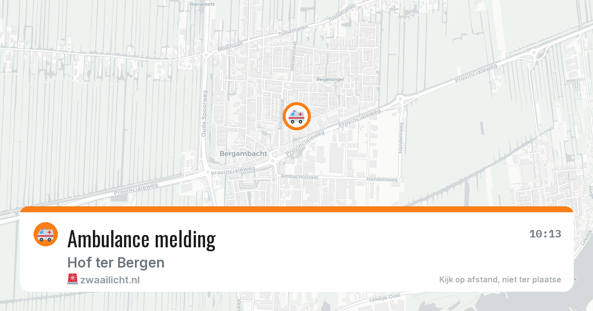 Ambulance melding — 2 apr 2026