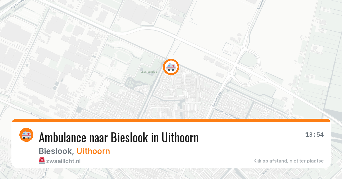 Ambulance naar Bieslook in Uithoorn — 31 mrt 2026