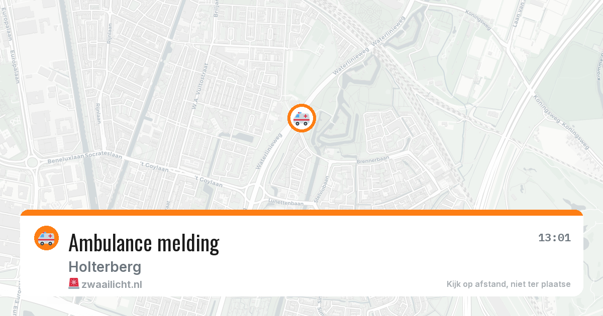 Ambulance melding — 11 feb 2026