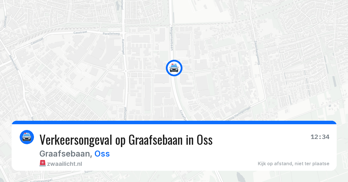 Verkeersongeval op Graafsebaan in Oss — 5 apr 2026