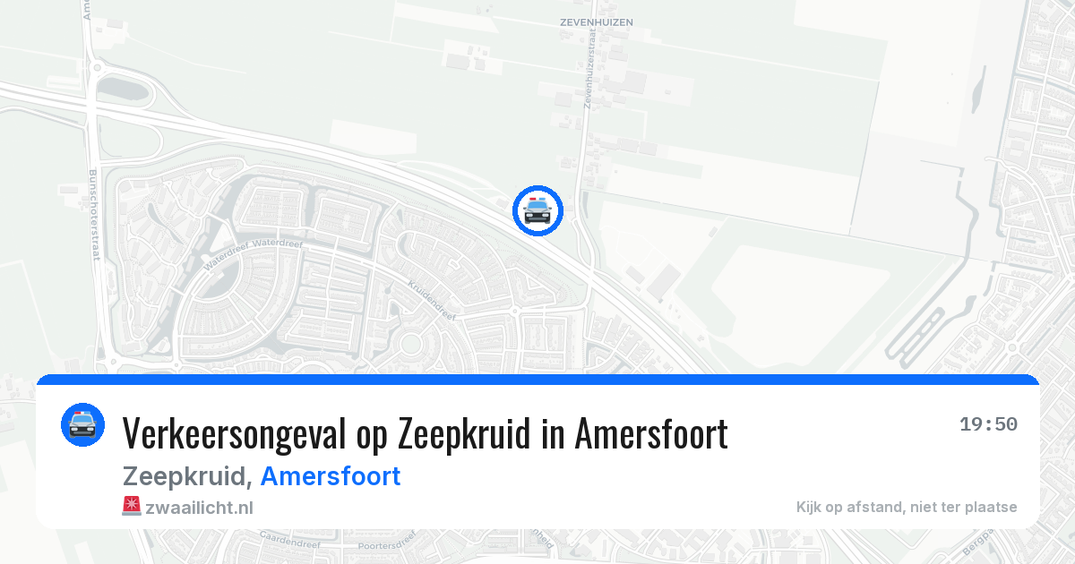 Verkeersongeval op Zeepkruid in Amersfoort — 12 mei 2026