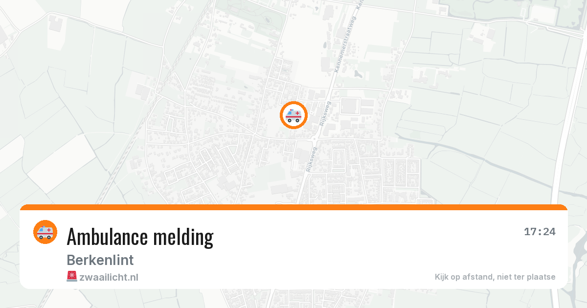 Ambulance melding — 14 feb 2026