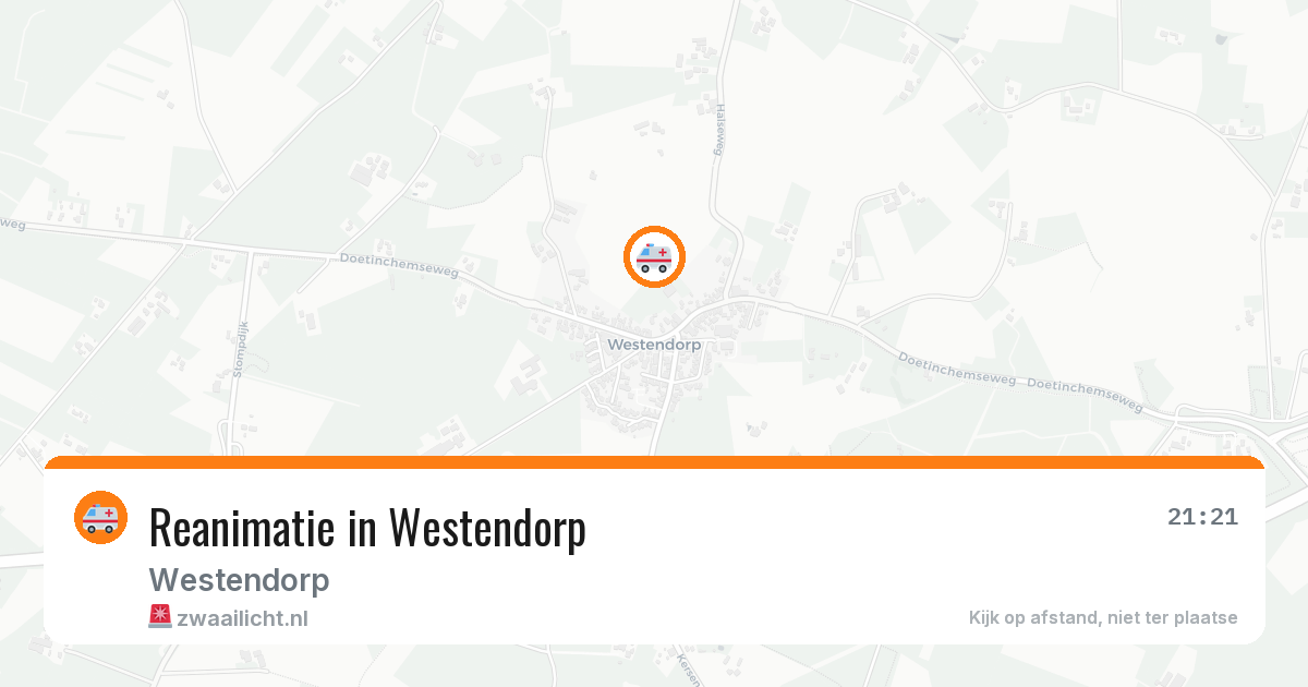 Reanimatie in Westendorp — 22 jun 2026
