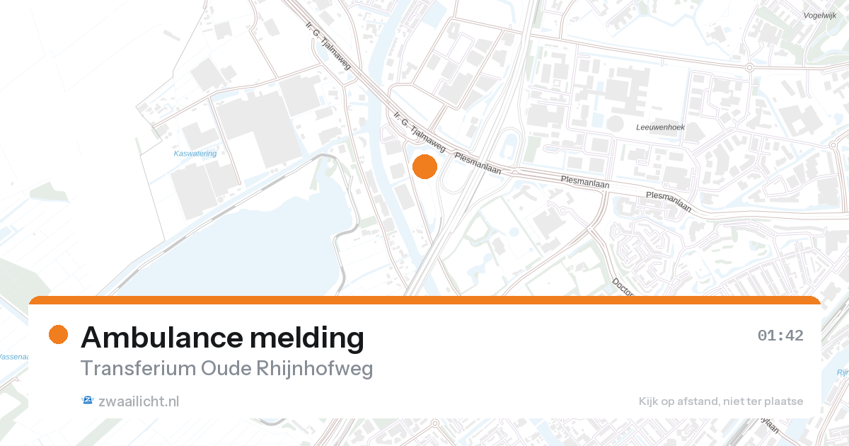 Ambulance melding — 7 feb 2026