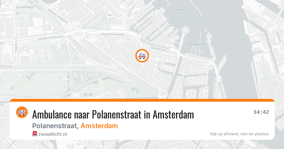 Ambulance naar Polanenstraat in Amsterdam — 7 apr 2026