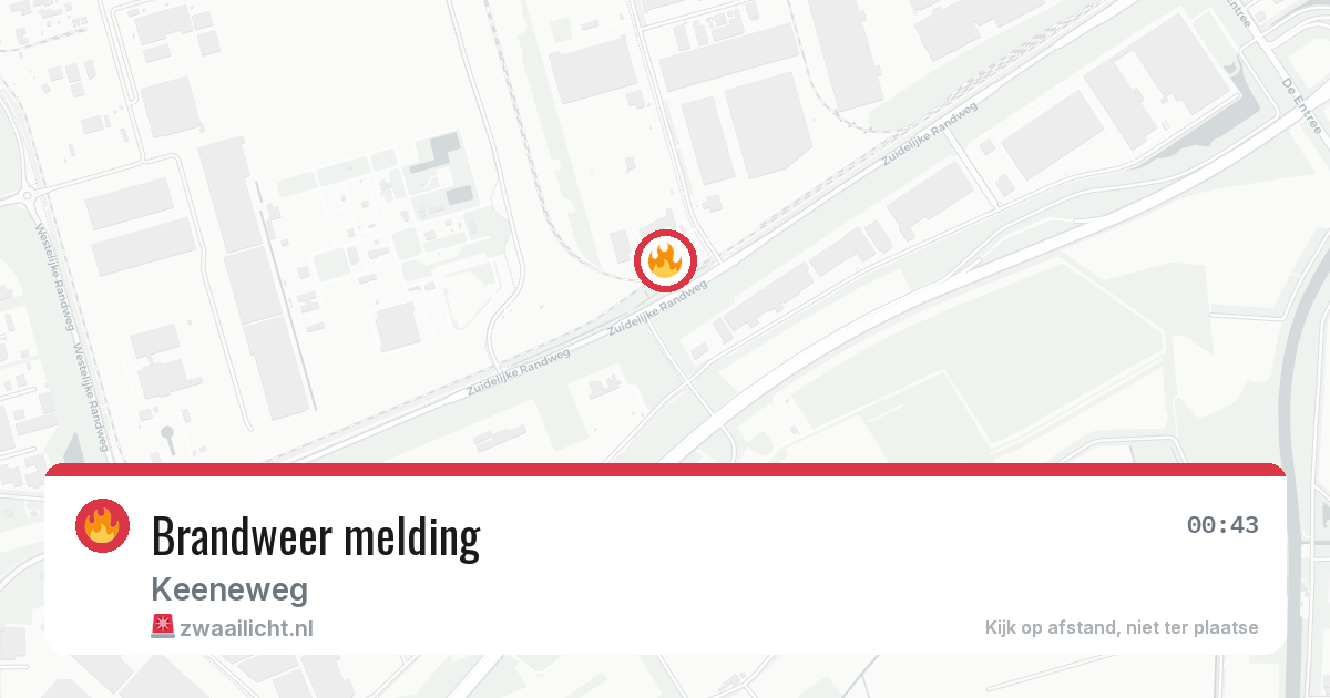Brandweer melding — 12 jun 2026