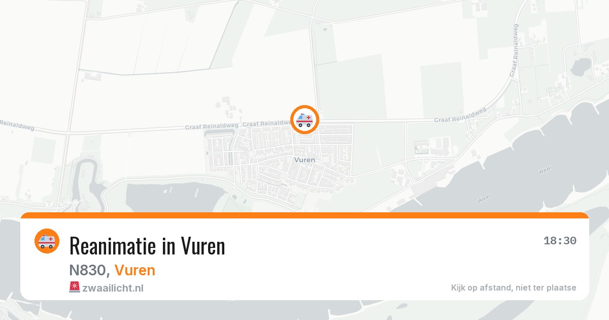 Reanimatie in Vuren — 20 mei 2026