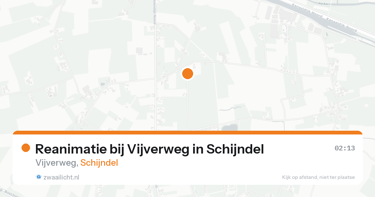 Reanimatie bij Vijverweg in Schijndel — 8 feb 2026