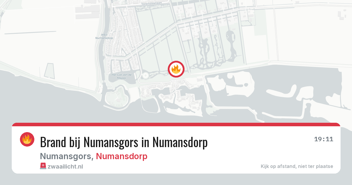 Brand bij Numansgors in Numansdorp — 27 jun 2026