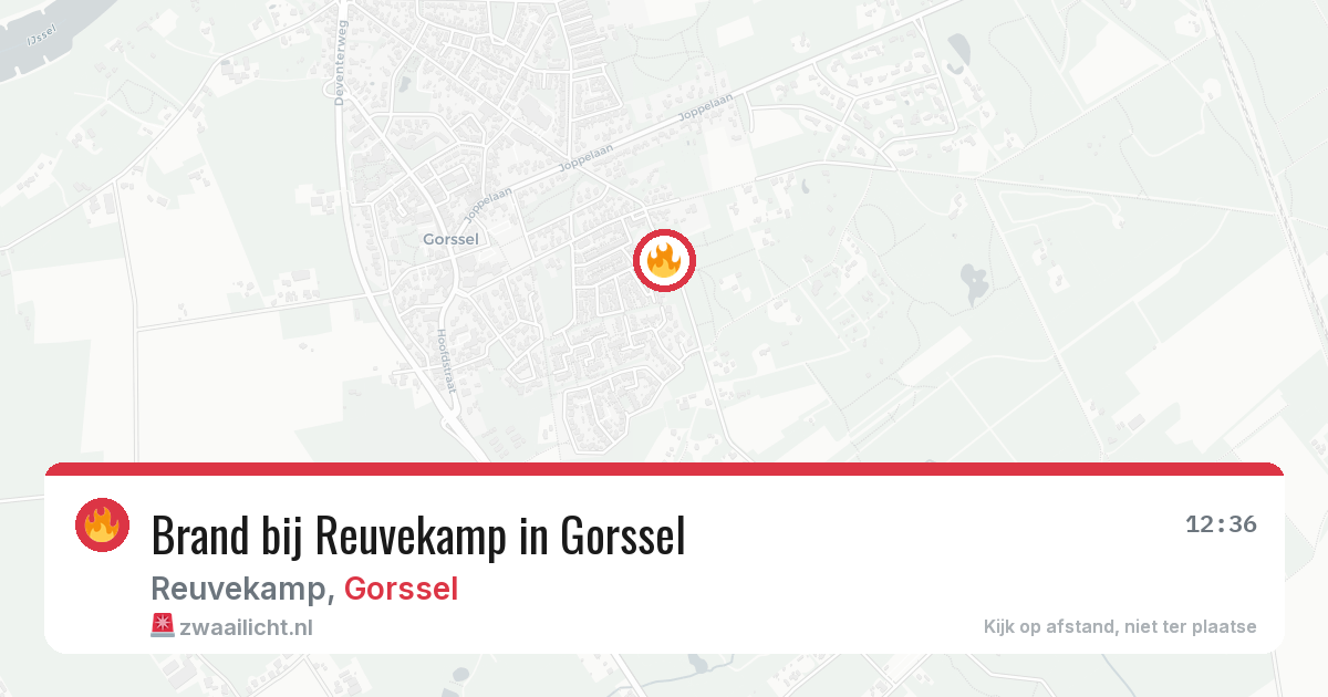Brand bij Reuvekamp in Gorssel — 27 apr 2026