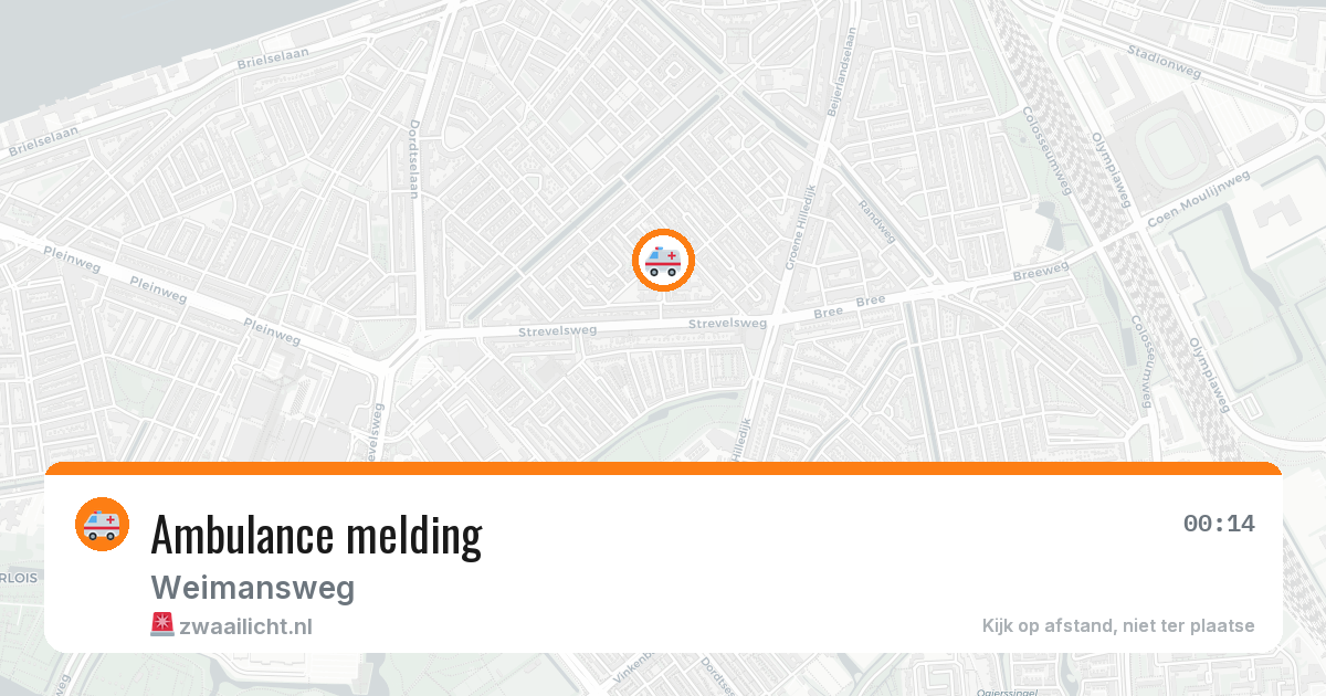Ambulance melding — 5 jul 2026