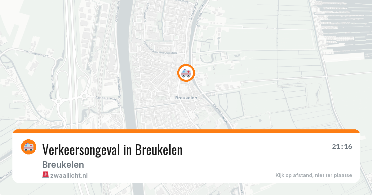Verkeersongeval in Breukelen — 7 feb 2026