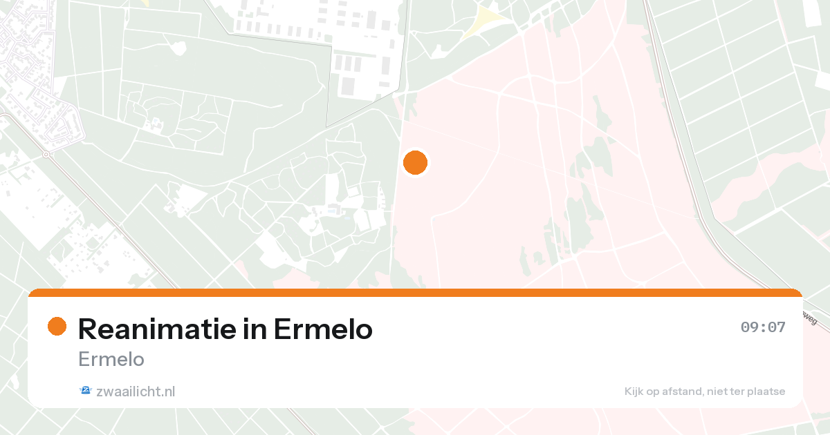 Reanimatie in Ermelo — 26 aug 2026