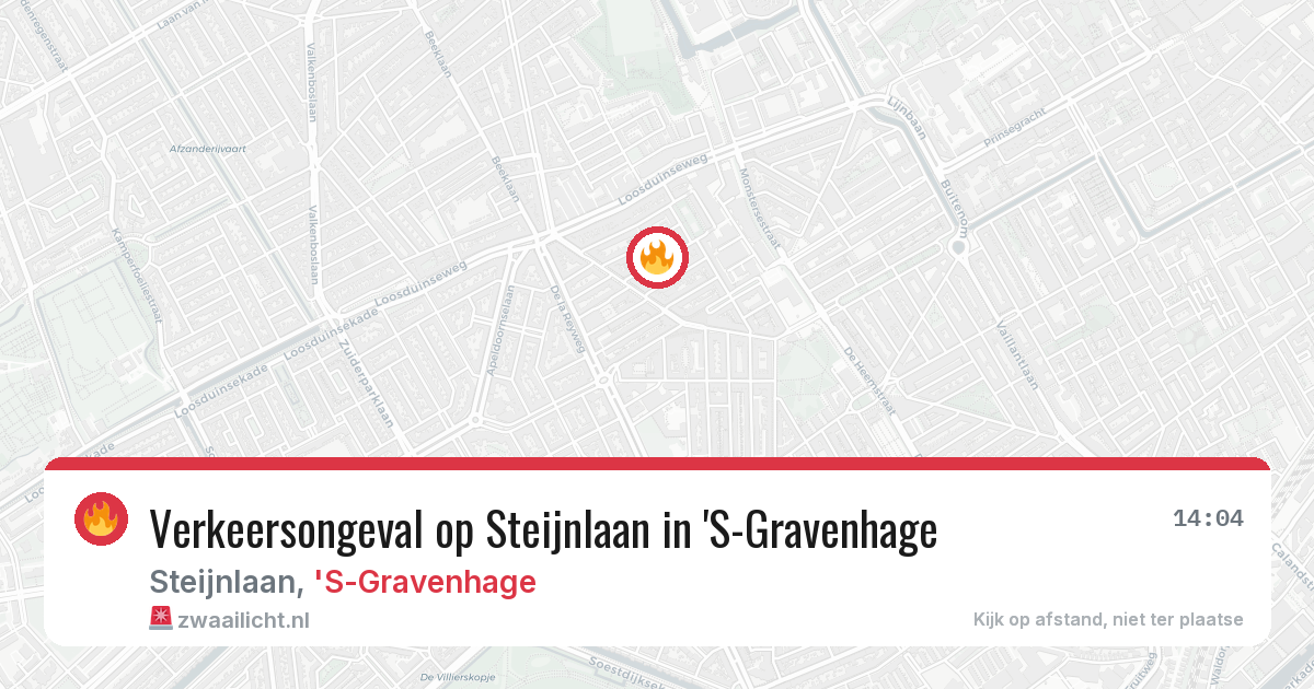 Verkeersongeval op Steijnlaan in 'S-Gravenhage — 27 mrt 2026