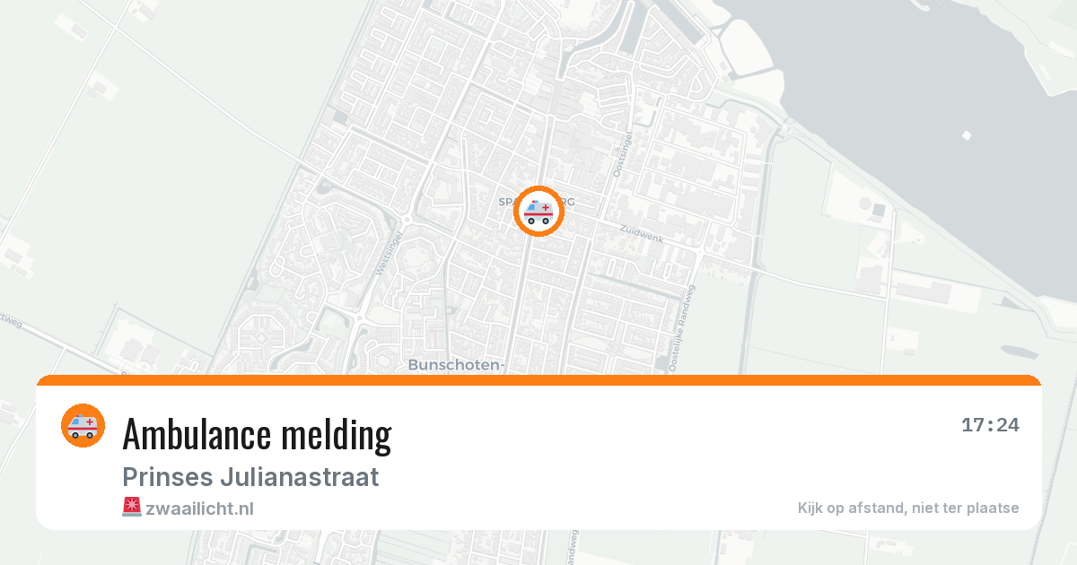 Ambulance melding — 13 jun 2026