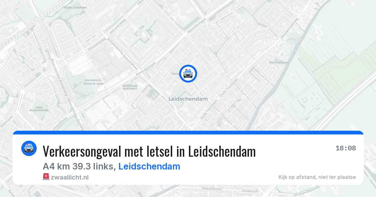 Verkeersongeval met letsel in Leidschendam — 22 jun 2026