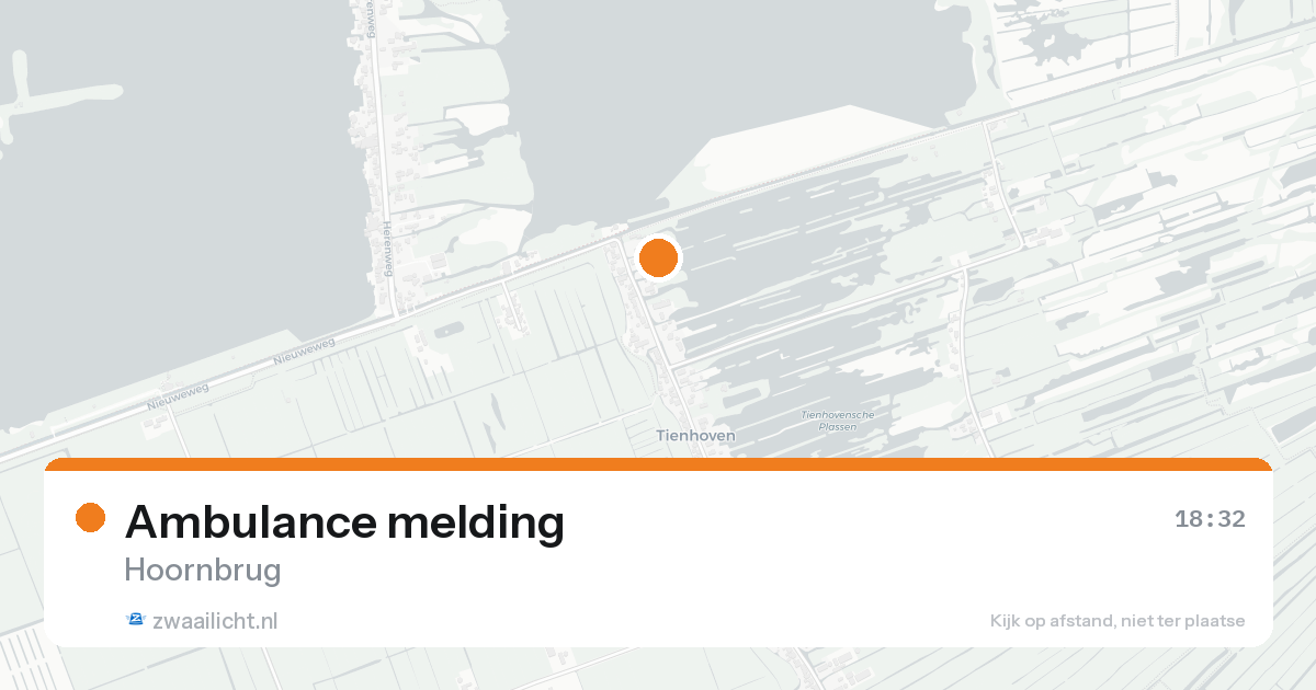 Ambulance melding — 7 feb 2026