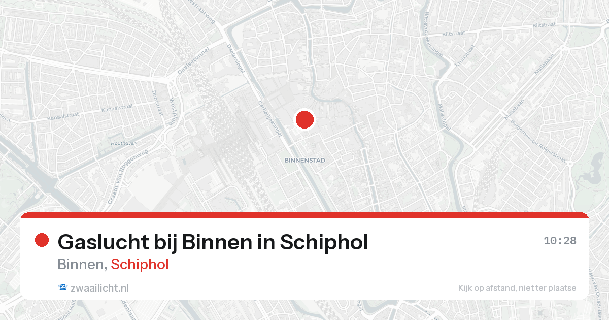 Gaslucht bij Binnen in Schiphol — 31 jan 2026