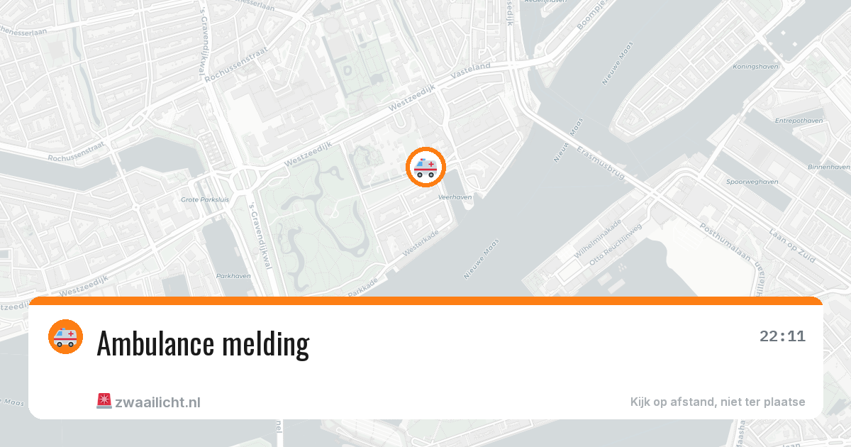 Ambulance melding — 1 jul 2026