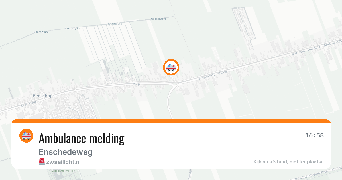 Ambulance melding — 10 jun 2026