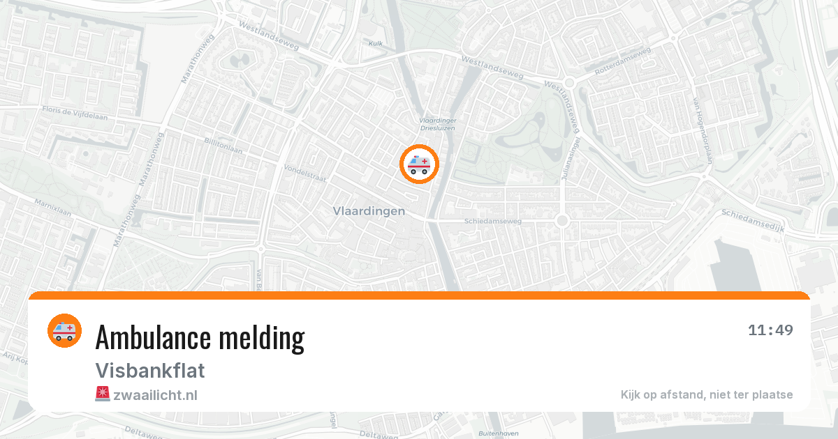 Ambulance melding — 3 jul 2026