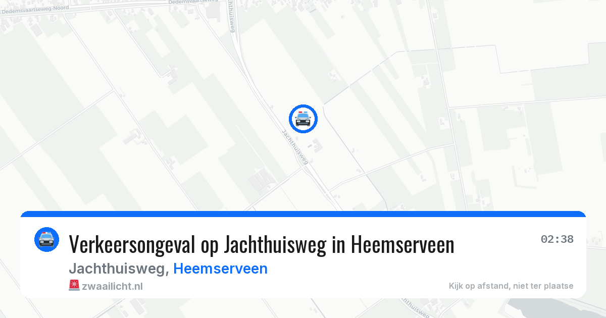 Verkeersongeval op Jachthuisweg in Heemserveen — 16 mei 2026