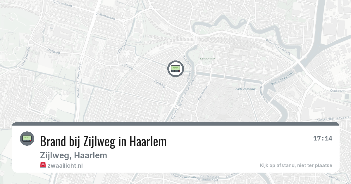 Brand bij Zijlweg in Haarlem — 4 mrt 2026