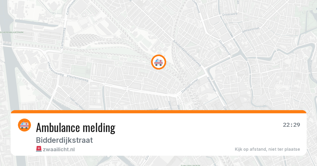 Ambulance melding — 4 mei 2026