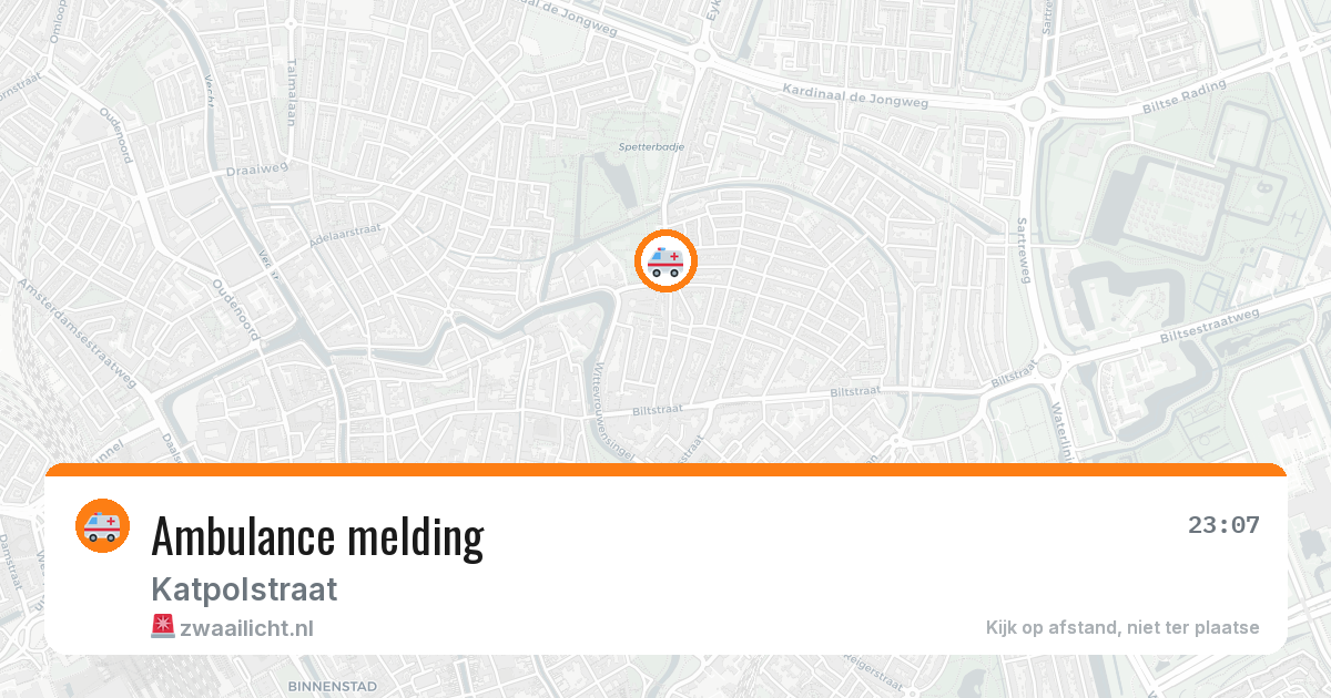 Ambulance melding — 30 jun 2026
