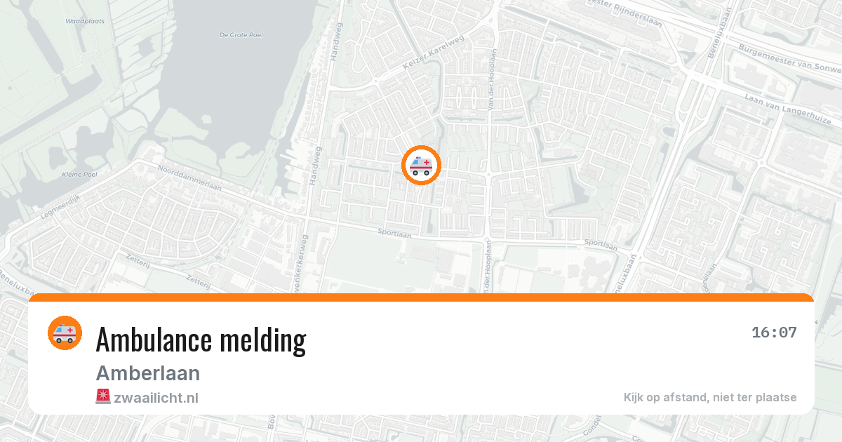 Ambulance melding — 30 jun 2026