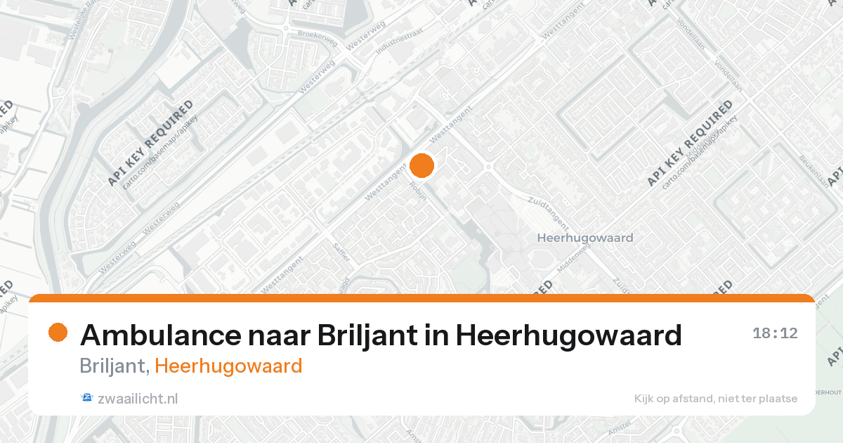 Ambulance naar Briljant in Heerhugowaard — 22 jul 2026