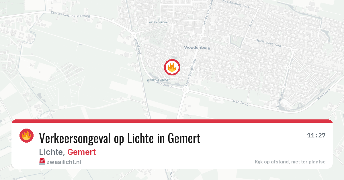 Verkeersongeval op Lichte in Gemert — 29 jan 2026