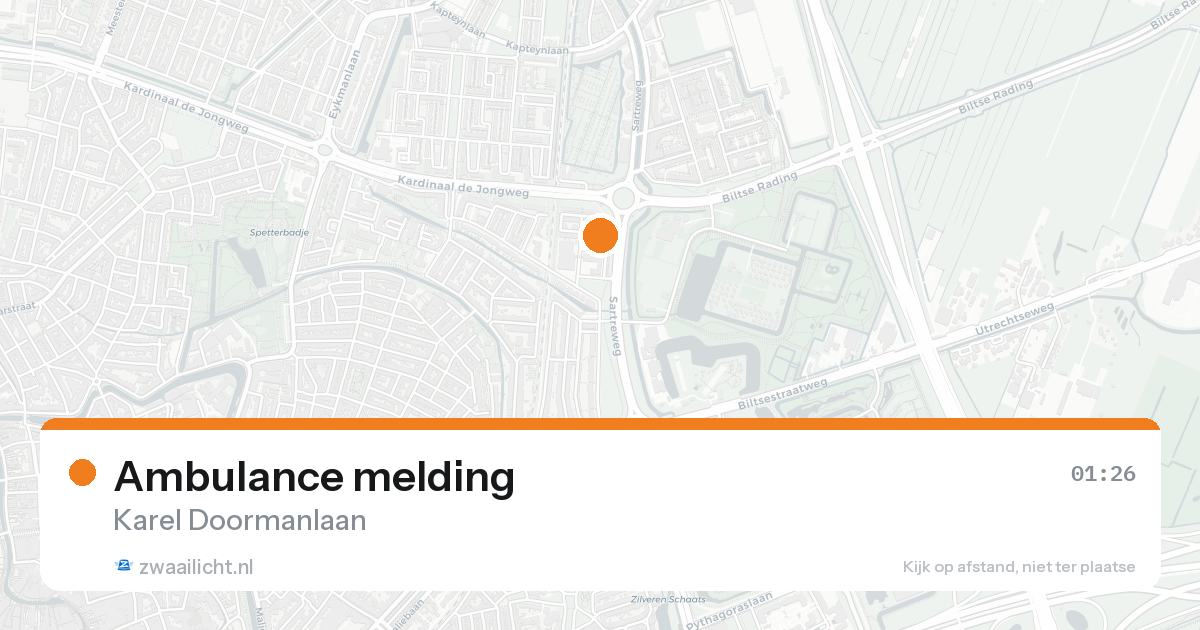 Ambulance melding — 8 feb 2026