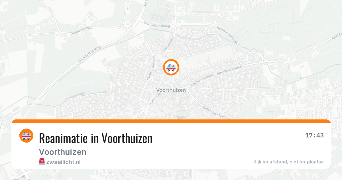 Reanimatie in Voorthuizen — 8 mei 2026
