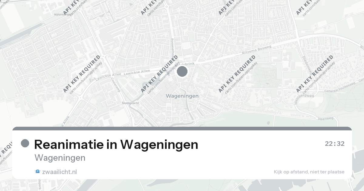 Reanimatie in Wageningen — 31 jan 2026