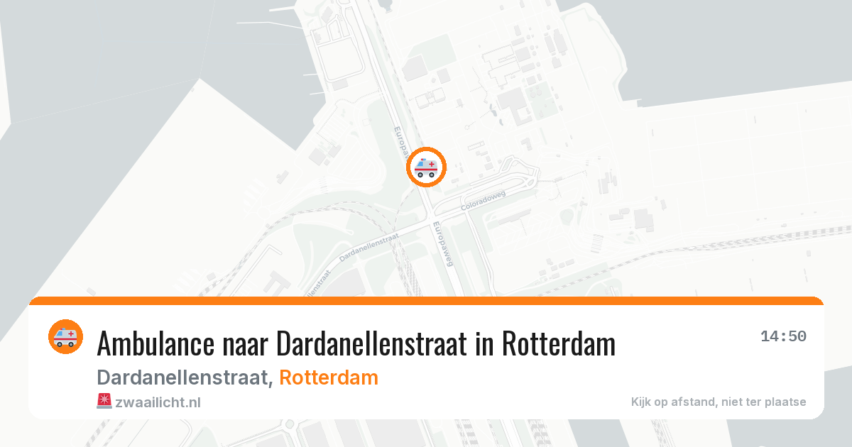 Ambulance naar Dardanellenstraat in Rotterdam — 26 jun 2026