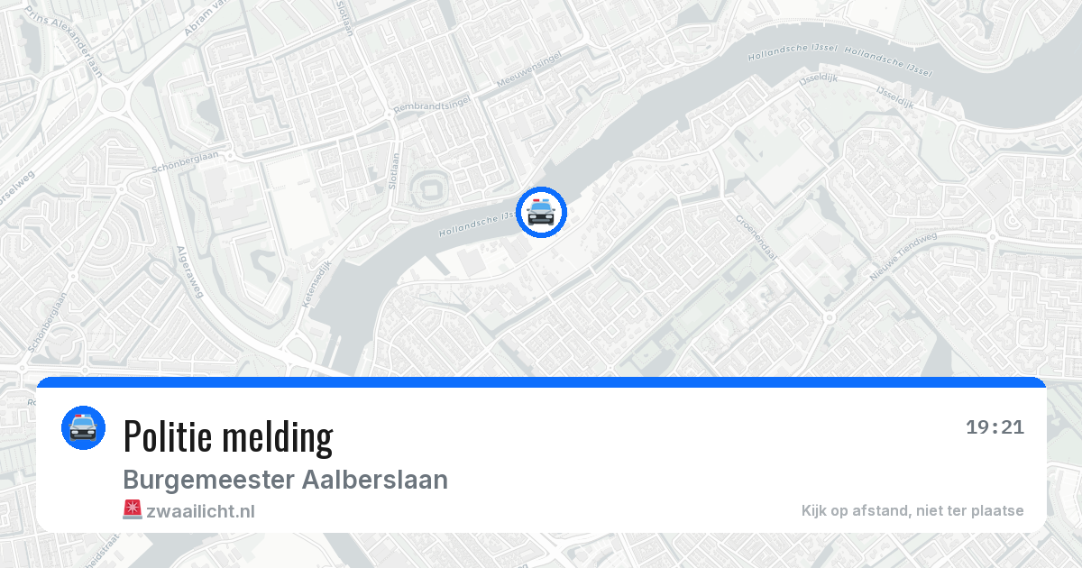 Politie melding — 1 jul 2026