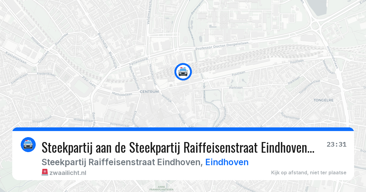 Steekpartij aan de Steekpartij Raiffeisenstraat Eindhoven in Eindhoven — 11 apr 2026
