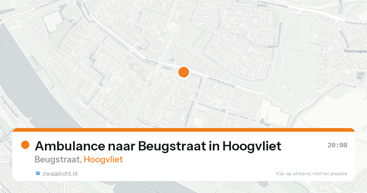 Ambulance naar Beugstraat in Hoogvliet — 7 feb 2026