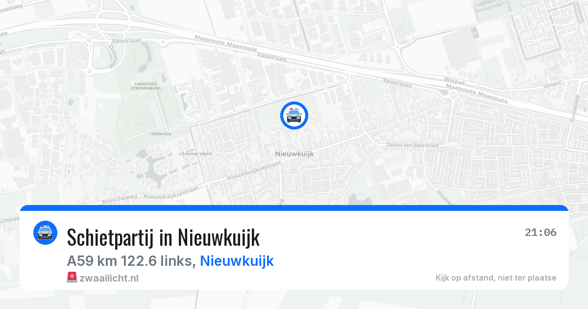 Schietpartij in Nieuwkuijk — 22 jan 2026