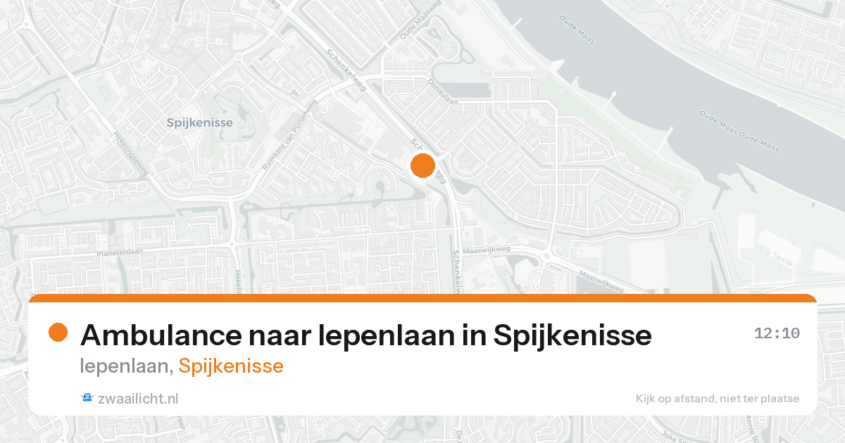 Ambulance naar Iepenlaan in Spijkenisse — 31 jan 2026