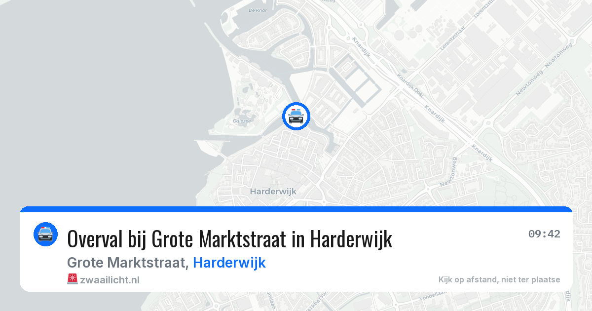 Overval bij Grote Marktstraat in Harderwijk — 11 jun 2026