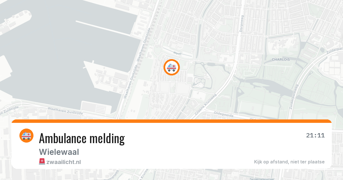 Ambulance melding — 5 mei 2026