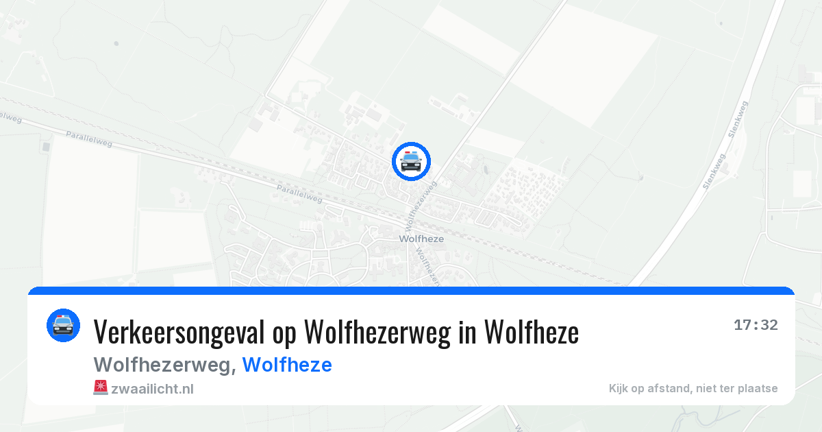 Verkeersongeval op Wolfhezerweg in Wolfheze — 27 jul 2026