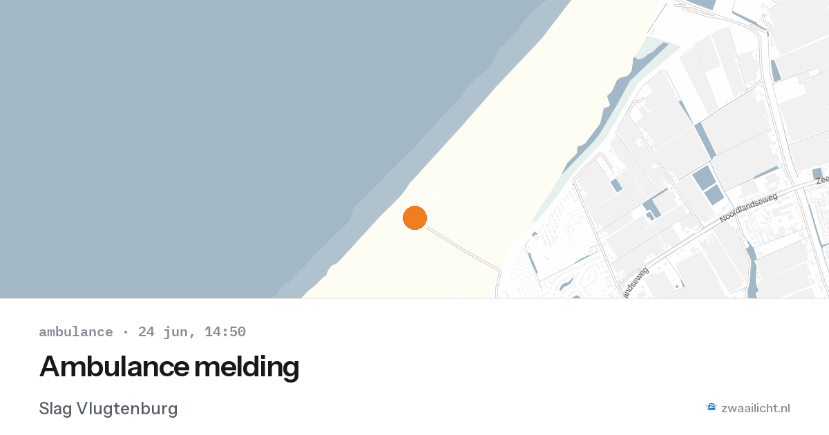 Ambulance melding — 24 jun 2026