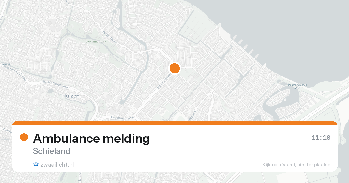 Ambulance melding — 7 feb 2026