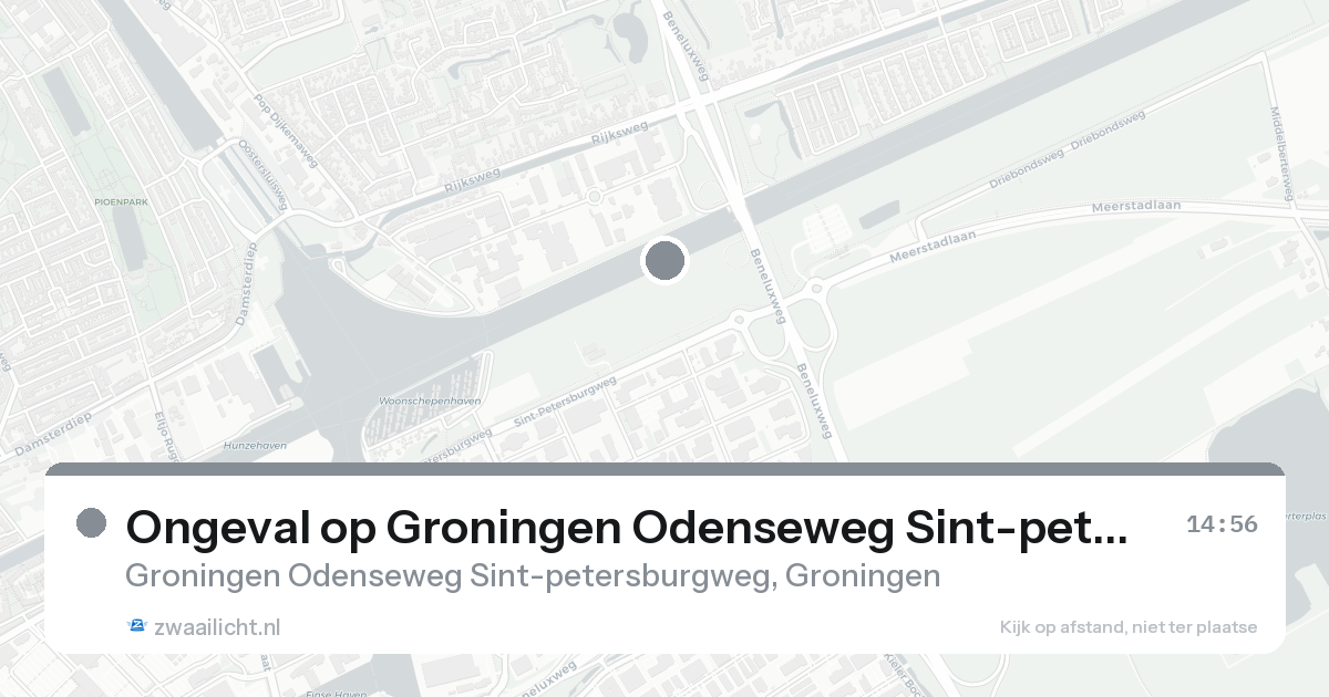 Ongeval op Groningen Odenseweg Sint-petersburgweg in Groningen — 7 feb 2026