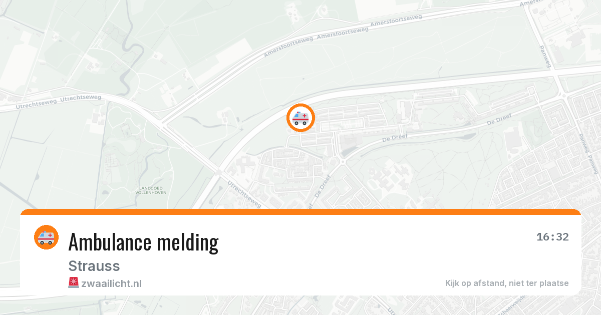 Ambulance melding — 8 feb 2026