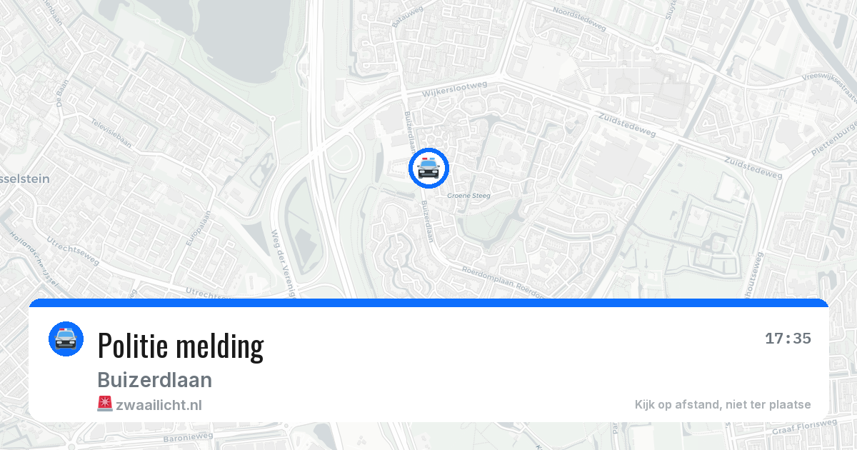 Politie melding — 7 jul 2026