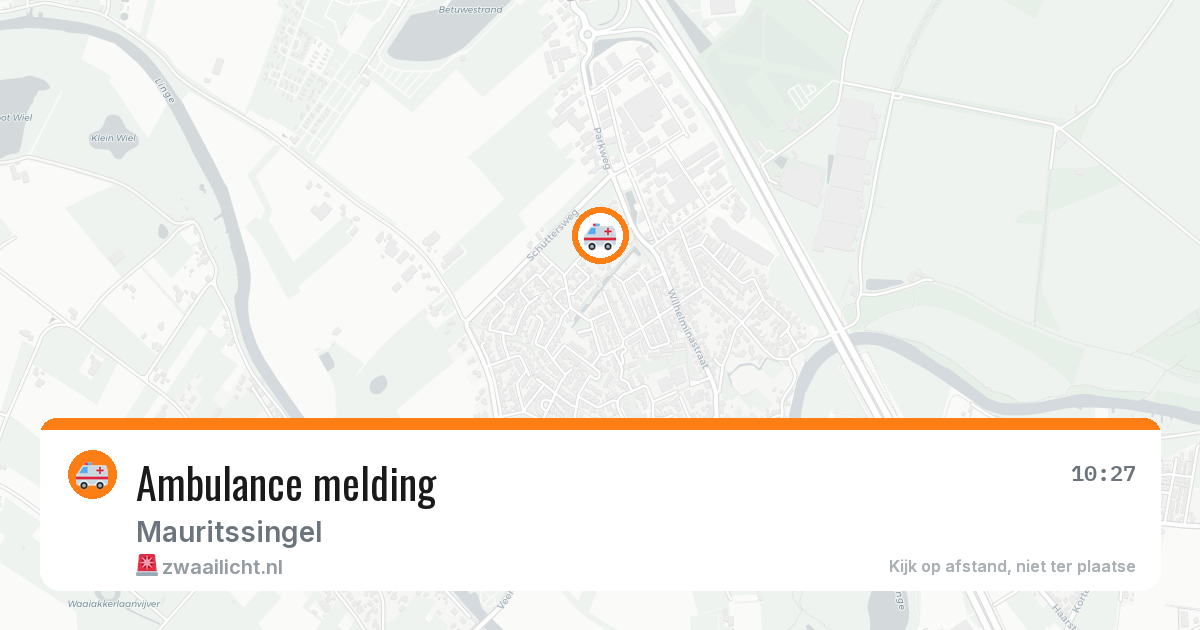 Ambulance melding — 3 feb 2026